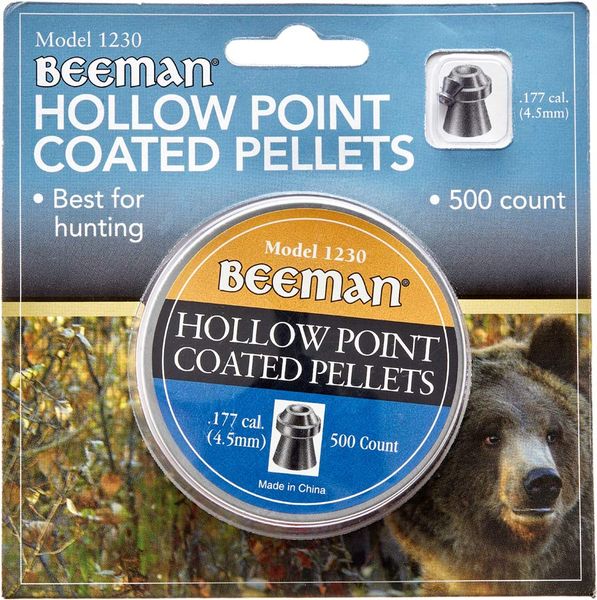 Пули пневм Beeman Hollow Point 4,5 мм , 500 шт/уп, 14290627