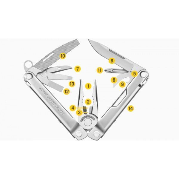 Мультитул Leatherman Bond 14 Інструментів із Чохлом