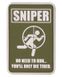 Шеврон патч KOMBAT UK Sniper Patch 5056258911594 фото 1