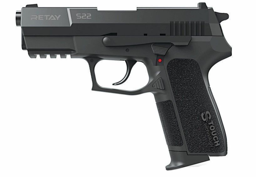 Пистолет стартовый Retay S22 кал 9 мм Цвет black, 11950619