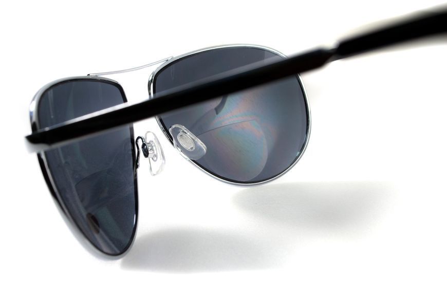 Бифокальные защитные очки Global Vision Aviator Bifocal (+2.5) (gray) серые