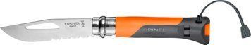 Ніж Opinel N&deg;8 VRI Inox Outdoor Tangerine