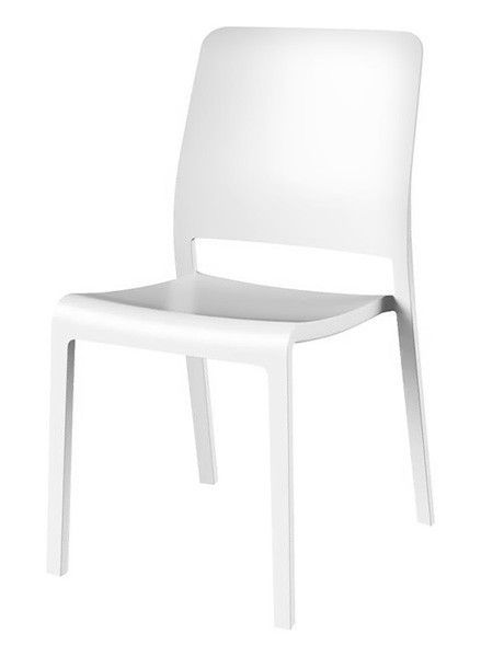 Стілець Evolutif пластиковий Charlotte Deco Chair білий