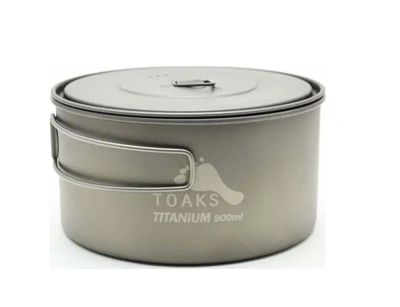 Titanium 900ml D130mm Pot каструля (Toaks)