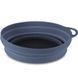 Lifeventure тарелка Silicone Ellipse Bowl graphite 75525 фото 3