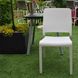 Стілець Evolutif пластиковий Charlotte Deco Chair білий 3076540146581 фото 4
