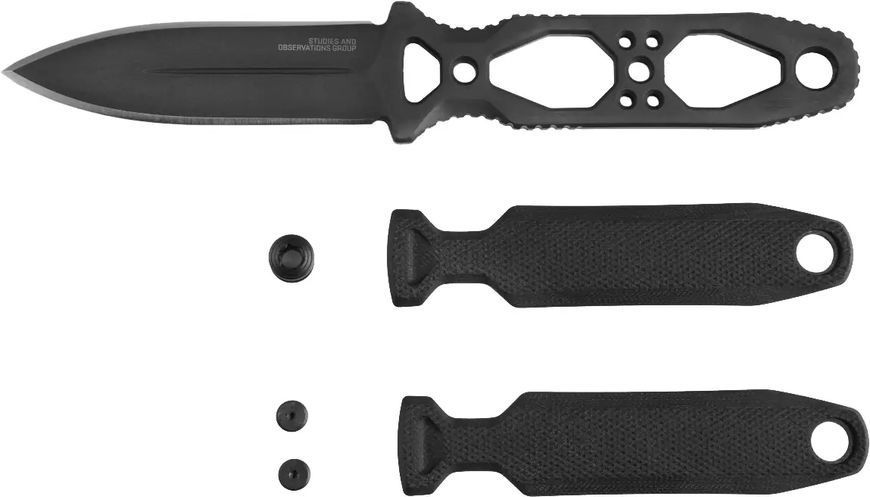 Ніж SOG Pentagon FX Covert Black