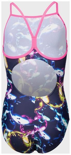 Купальник закритий для дівчат Arena SOAP BUBBLES SWIMSUIT LIGHT DR
