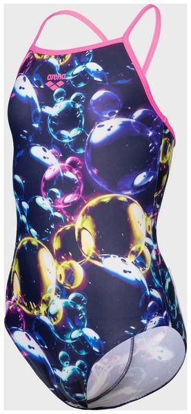 Купальник закритий для дівчат Arena SOAP BUBBLES SWIMSUIT LIGHT DR