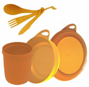 Набор посуды Sea To Summit Delta Camp Set (Bowl, Plate, Mug, Cutlery) (Orange)