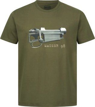 Футболка Mauser Men's Mauser 98 System T-Shirt dull olive, 2XL