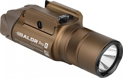 Ліхтар Olight Baldr Pro R, green laser, к:desert tan