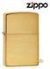 168 запальничка "ZIPPO" BRUSHED BRASS ARMOR, 168