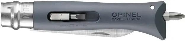Ніж Opinel DIY №9 VRI Inox сірий