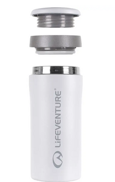 Lifeventure кружка Thermal Mug light grey matt