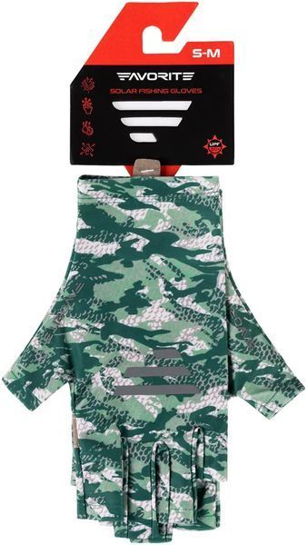 Рукавички Favorite Solar Fishing Gloves 5 Cut L/XL к:green, L/XL