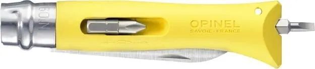 Ніж Opinel DIY №9 VRI Inox жовтий
