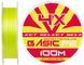 Шнур Select Basic PE Light Green 100m #0.5/0.08mm 8lb/4kg 18702746 фото 1