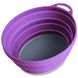 Lifeventure тарілка Silicone Ellipse Bowl purple 75515 фото 5