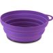 Lifeventure тарілка Silicone Ellipse Bowl purple 75515 фото 2