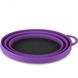 Lifeventure тарілка Silicone Ellipse Bowl purple 75515 фото 1