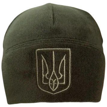 Шапка флісова герб Ranger олива 55-57 (RA8953)