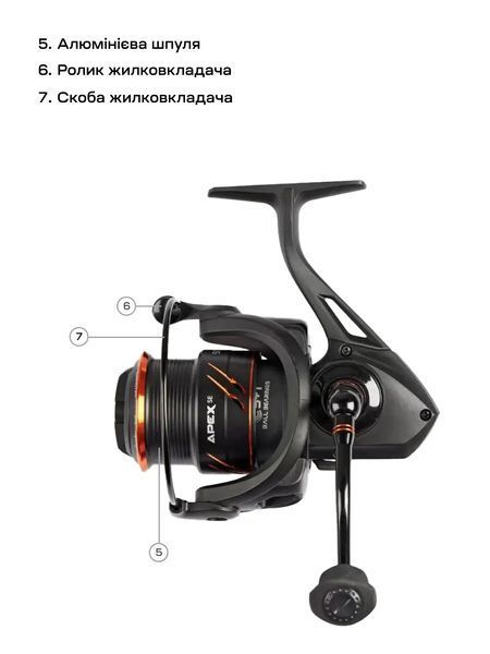 Котушка Brain Apex SE 3000S 5+1BB