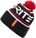 Шапка Favorite Pompon Hat 56 ц:black white logo 16930885 фото 2