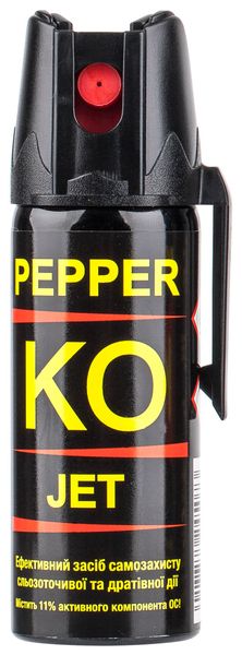Газовый баллончик Klever Pepper KO Jet струйный 50мл, 4290032