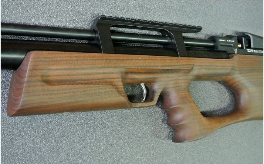 Гвинтівка пневматична Kral Puncher Breaker PCP Wood 4,5 мм , глушник, 36810103