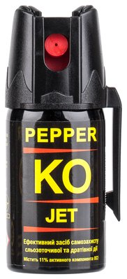 Газовый баллончик Klever Pepper KO Jet струйный 40мл, 4290047