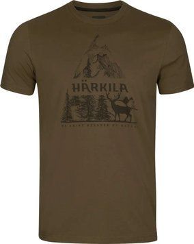 Футболка Harkila Nature зелений, L