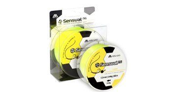 Волосінь Mikado Sensual NG Carp 600м 0,24мм 6,44кг (жовтий)