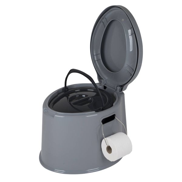 Біотуалет Bo-Camp Portable Toilet 7 Liters Grey (5502800), Сірий