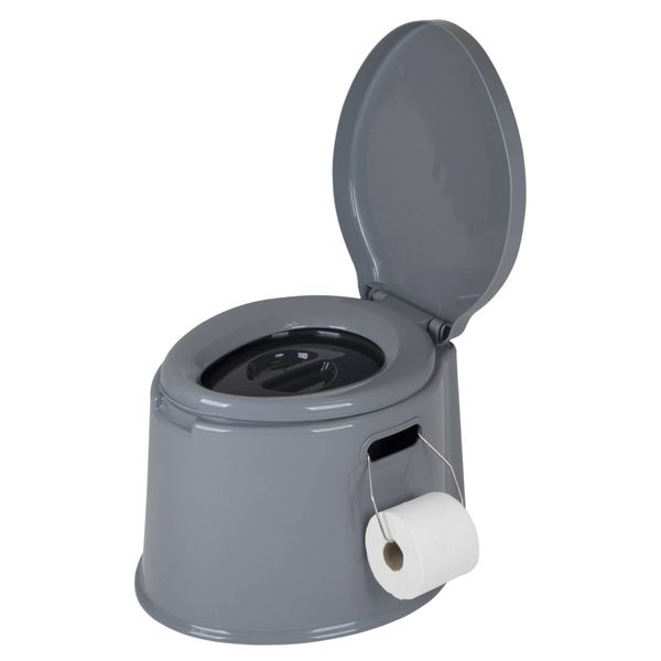 Біотуалет Bo-Camp Portable Toilet 7 Liters Grey (5502800), Сірий