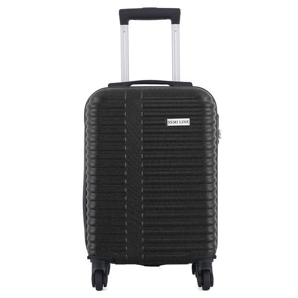 Валіза Semi Line 20" (S) Black (T5608-0)