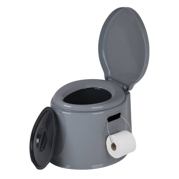 Біотуалет Bo-Camp Portable Toilet 7 Liters Grey (5502800), Сірий