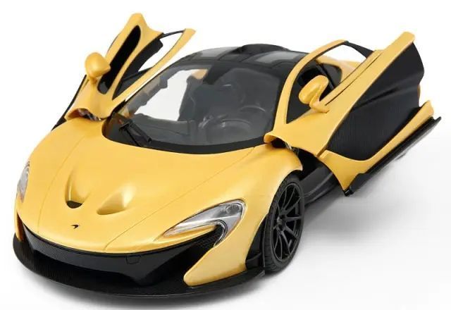 Машинка Rastar McLaren P1 на радиоуправлении. 1:14. Желтый