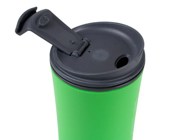 Lifeventure кружка Travel Ellipse Mug green