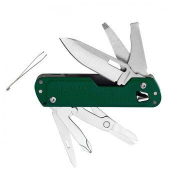 Мультитул Leatherman Free T4 Evergreen 17 Інструментів