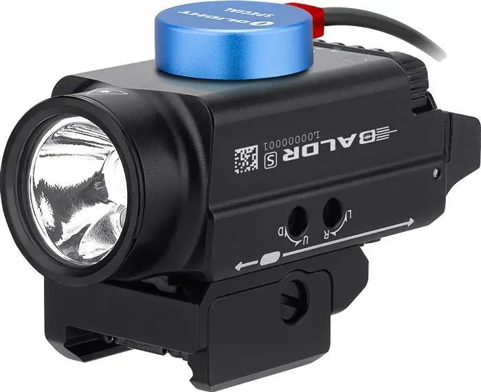 Фонарь Olight Baldr S, green laser, ц:black