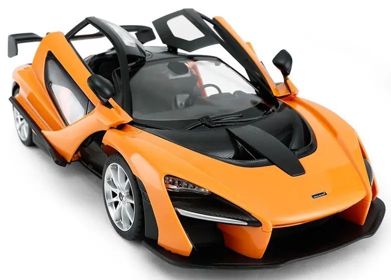 Машинка Rastar McLaren Senna на радиоуправлении. 1:14. Оранжевый