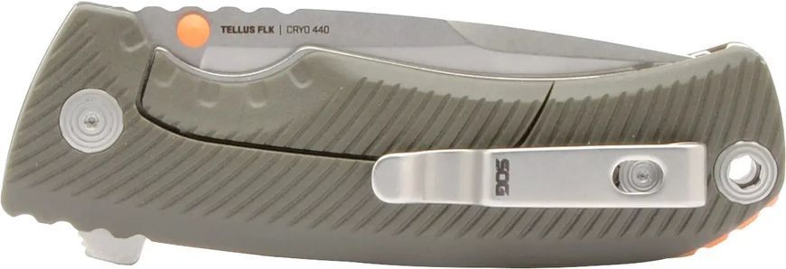 Ніж SOG Tellus FLK Olive Drab
