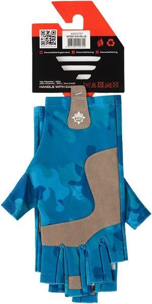 Рукавички Favorite Solar Fishing Gloves 5 Cut L/XL к:blue, L/XL