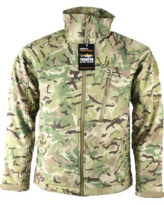 Куртка тактична KOMBAT UK Trooper Soft Shell Jacket Мультікам