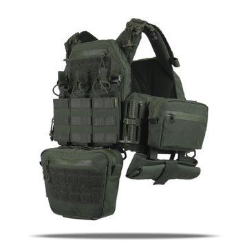 Комплект плитоноска Kiborg GU Gen.2 + 6 итогов