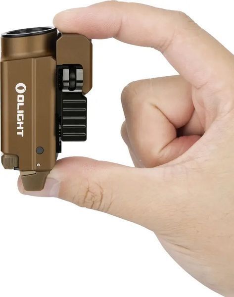 Фонарь Olight Baldr S, green laser, ц:desert tan