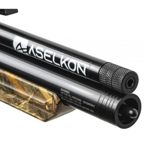 Пневматична Редукторна PCP гвинтівка Aselkon MX10-S Camo Max 5 кал. 4.5