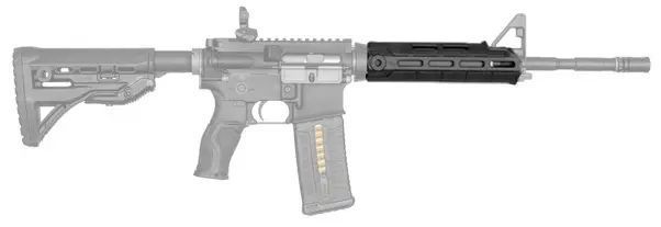Цівка FAB Defense VANGUARD AR15 M-LOK. Колір - чорний