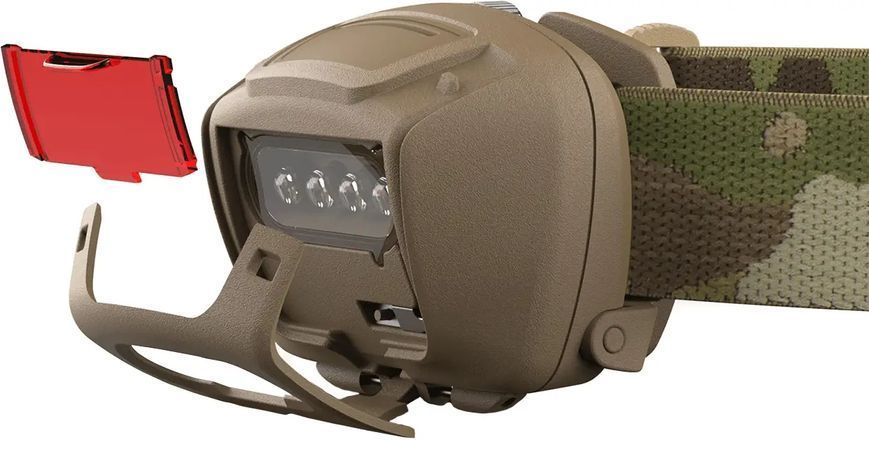 Ліхтар налобний Princeton Tec Quad Tactical 78 lm Multicam